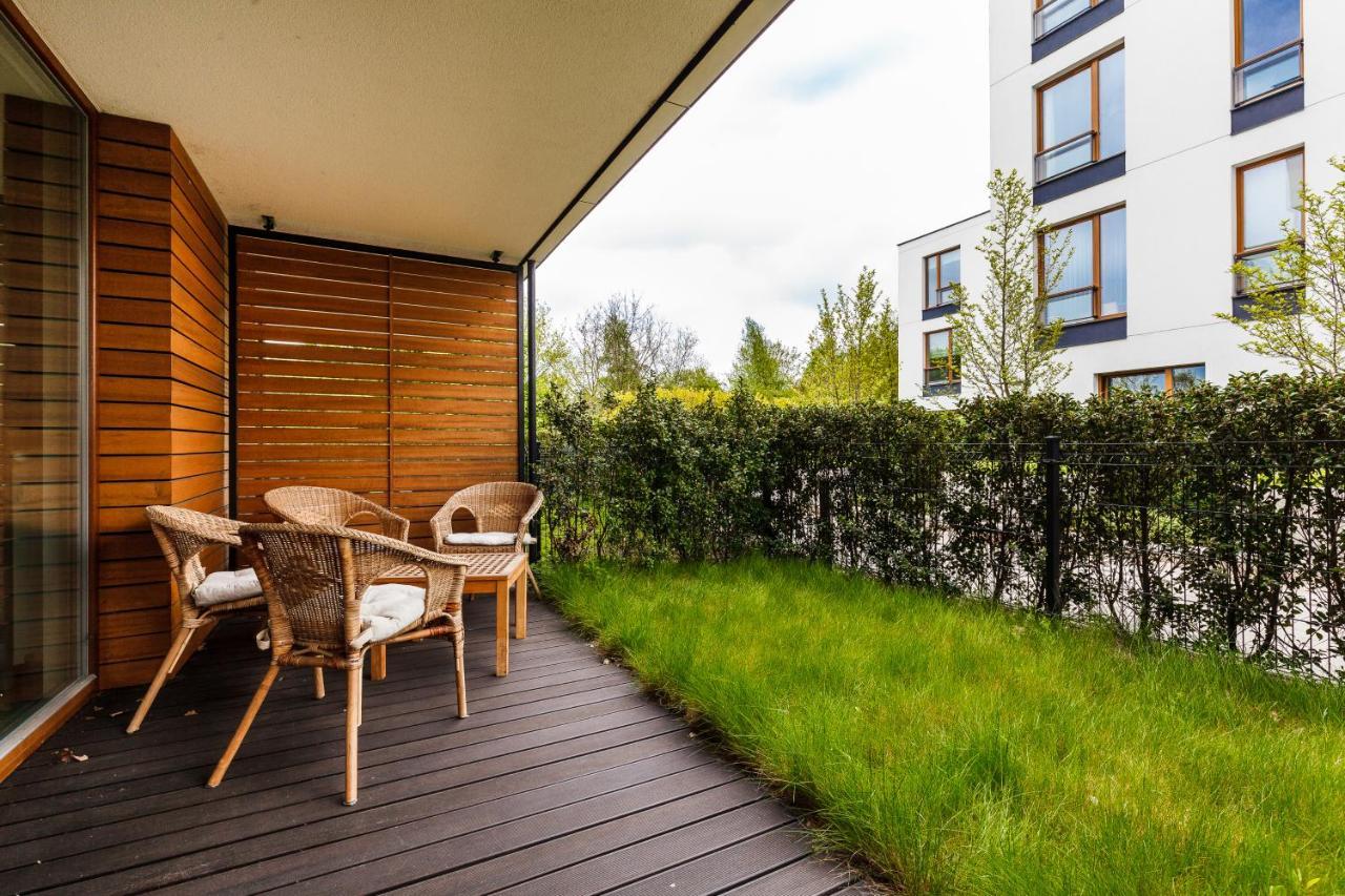 Apart Palm Springs Plaza Gdansk Apartamento Exterior foto